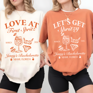 Love At First Spritz Bach Party Matching Shirt