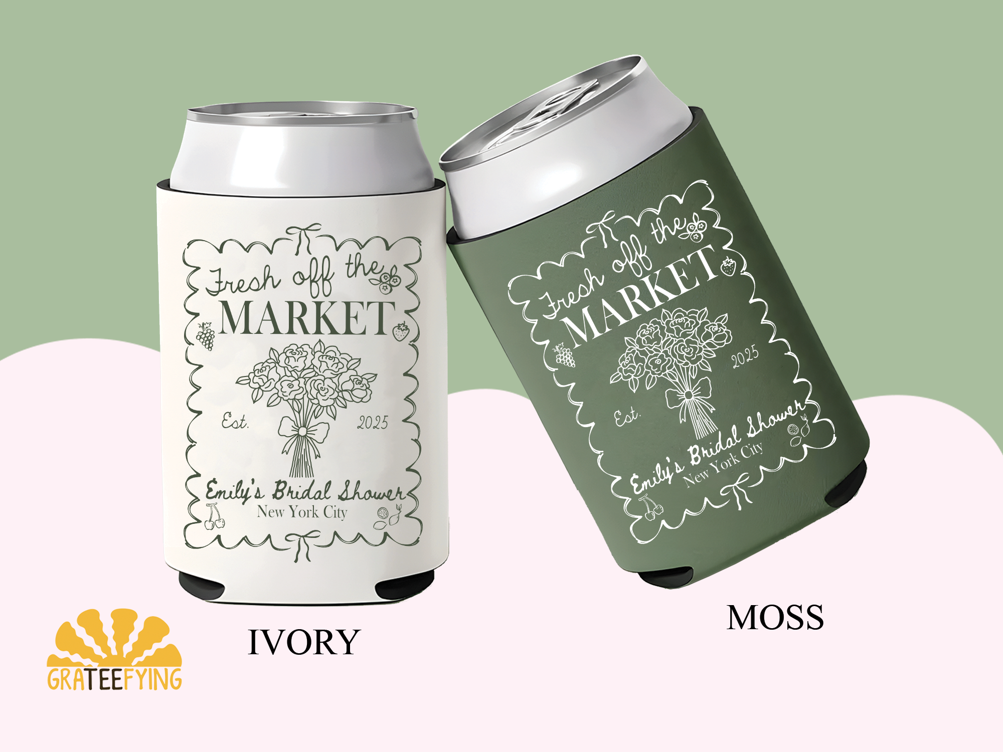 Fresh Off The Market Bachelorette Party Can Cooler Fresh Off The Market Bachelorette Party Can Cooler