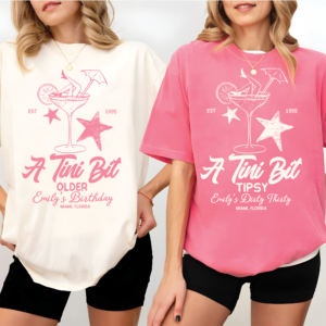 A Tini Bit Older 30th Birthday Shirt – Dirty Thirty Crew Tee