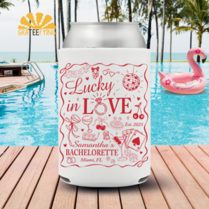 Lucky In Love Bachelorette Can Cooler