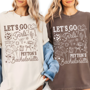 Let’s Go Girls Western Bachelorette Shirt