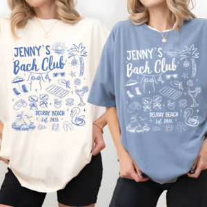 Personalized Beach Bachelorette Party Shirt, Bach Party Matching Shirt