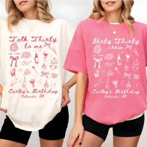 Talk Thirty to Me 30th Birthday Shirt