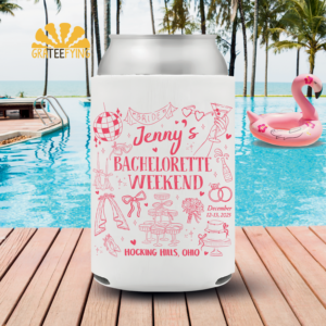 Custom Bachelorette Weekend Party Can Cooler