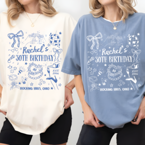 Custom Birthday Party Comfort Colors Shirt, Birthday Party Matching Shirt