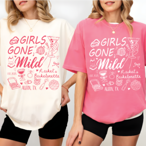 Custom Girls Gone Mild Bachelorette Party Shirt