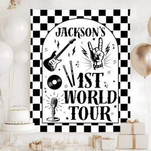 First World Tour Birthday Tapestry