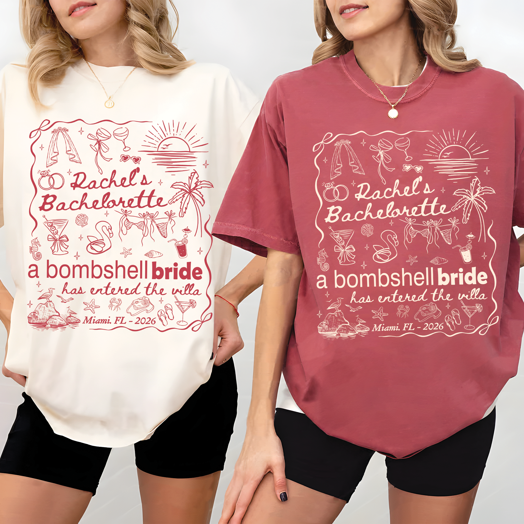 A Bombshell Bride Has Entered The Villa Bachelorette Shirt A Bombshell Bride Has Entered The Villa Bachelorette Shirt - Image 2