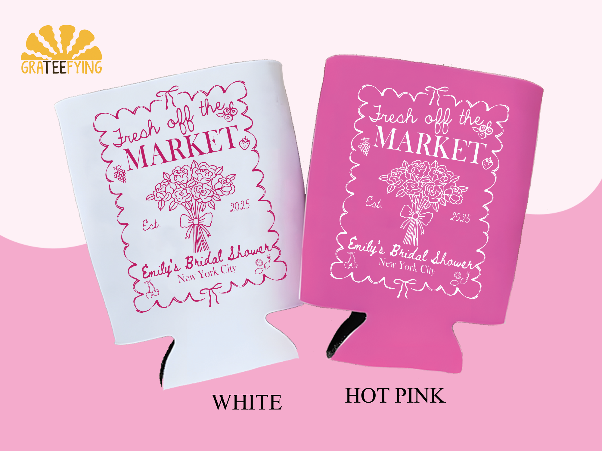 Fresh Off The Market Bachelorette Party Can Cooler Fresh Off The Market Bachelorette Party Can Cooler - Image 3