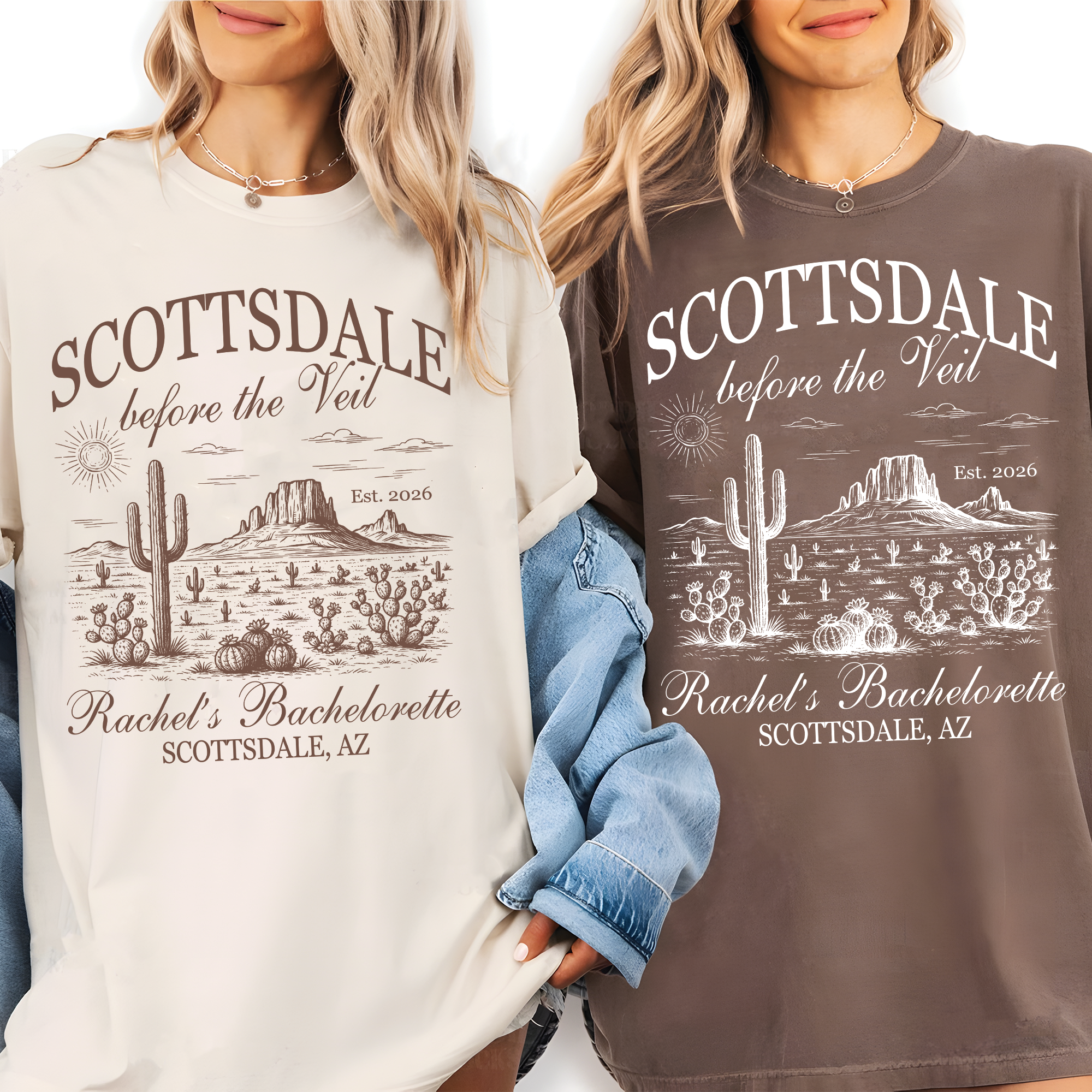 Scottsdale Before the Veil Bachelorette Shirt Scottsdale Before the Veil Bachelorette Shirt - Image 3