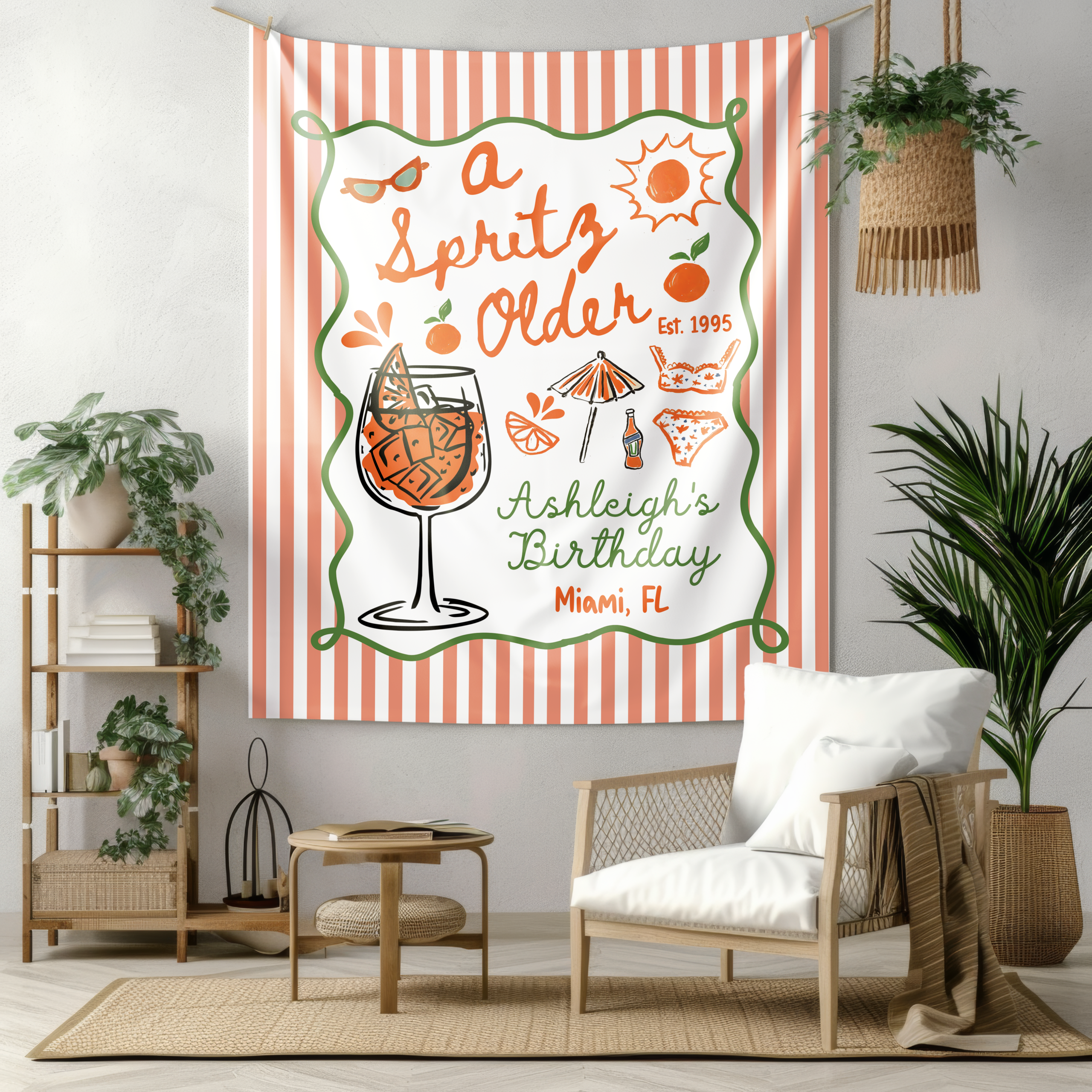 A Spritz Older Birthday Tapestry A Spritz Older Birthday Tapestry - Image 3