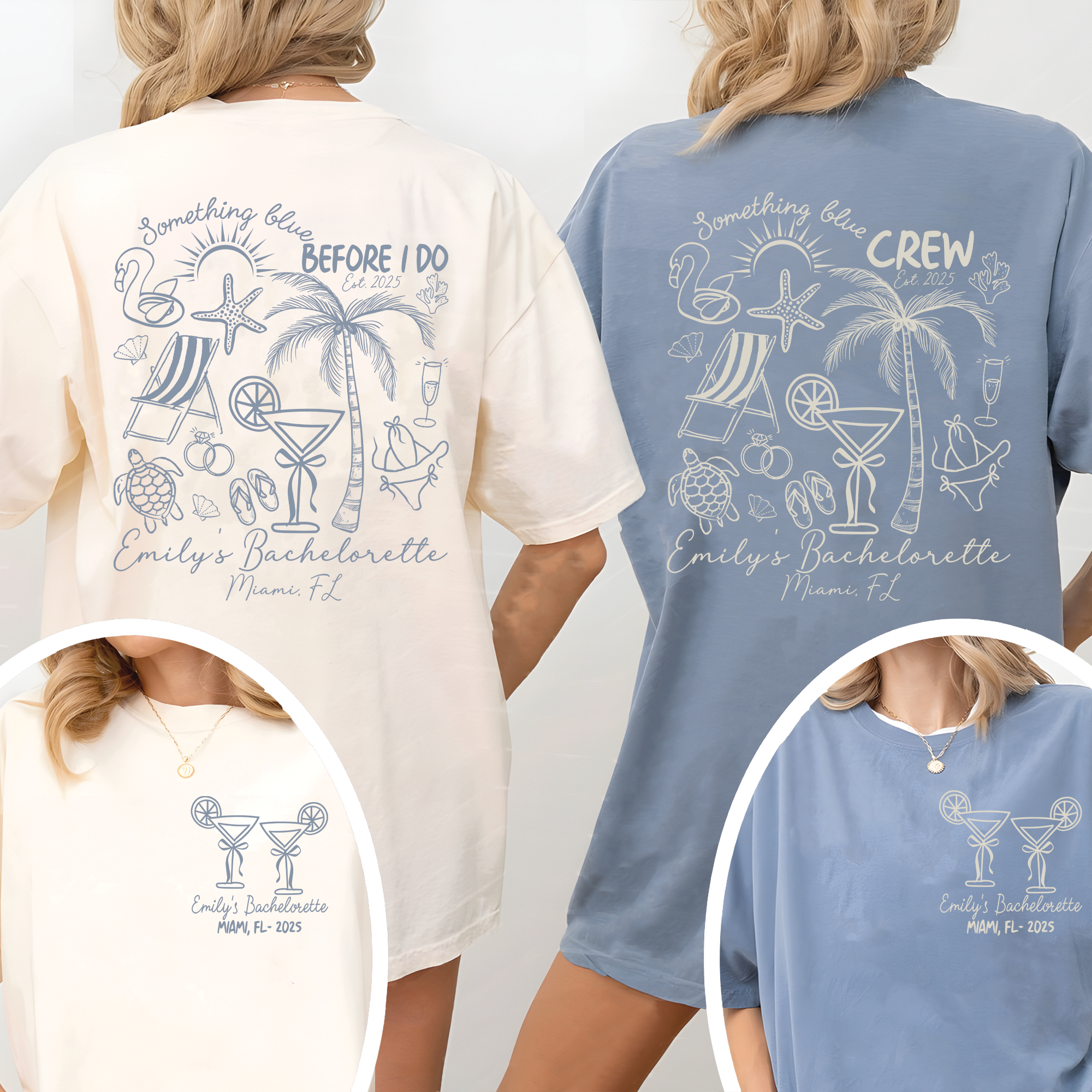 Something Blue Before I Do Shirt, Custom Beach Bachelorette Shirt Something Blue Before I Do Shirt, Custom Beach Bachelorette Shirt