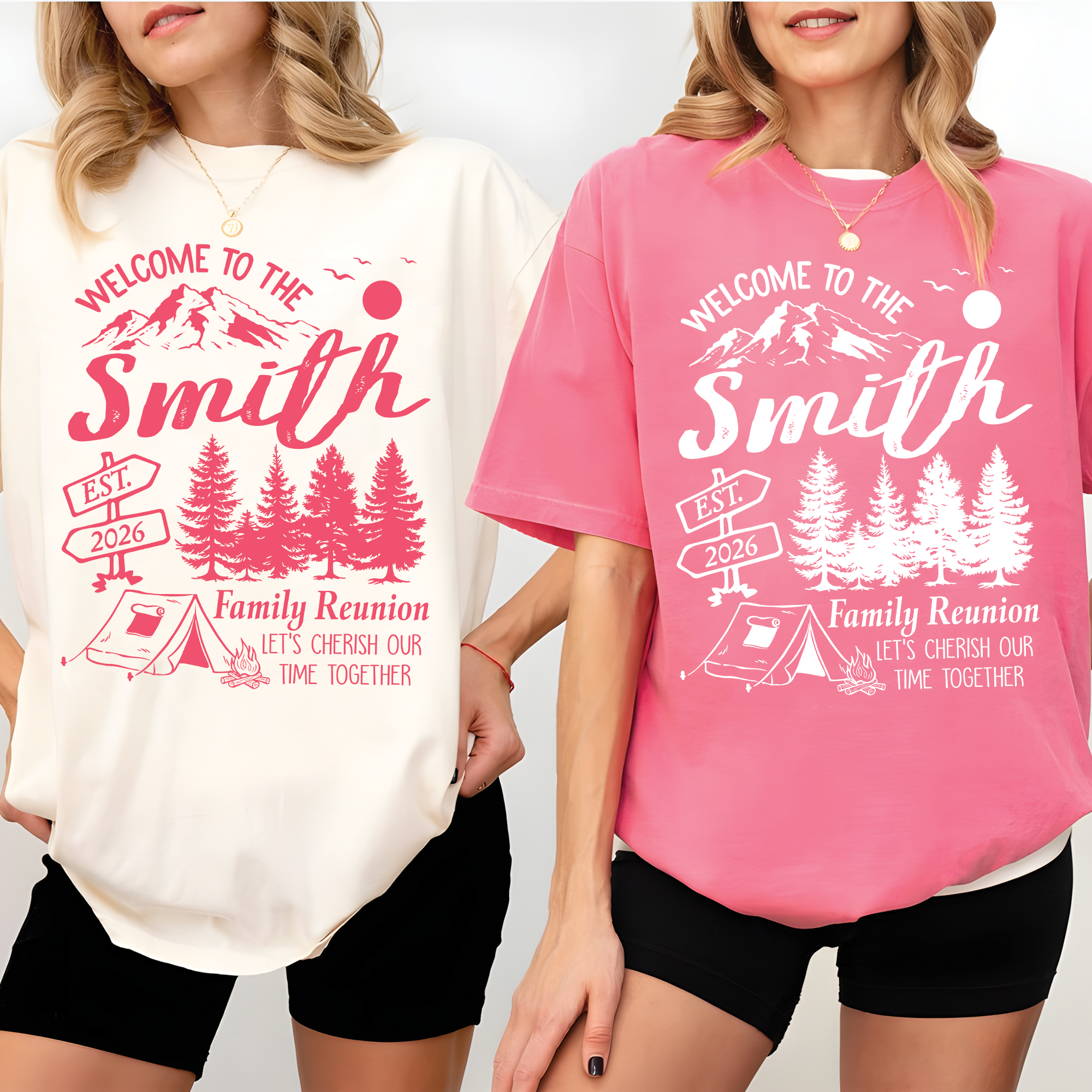 Custom Camping Family Reunion Shirt, Family Matching Shirt Custom Camping Family Reunion Shirt, Family Matching Shirt - Image 4