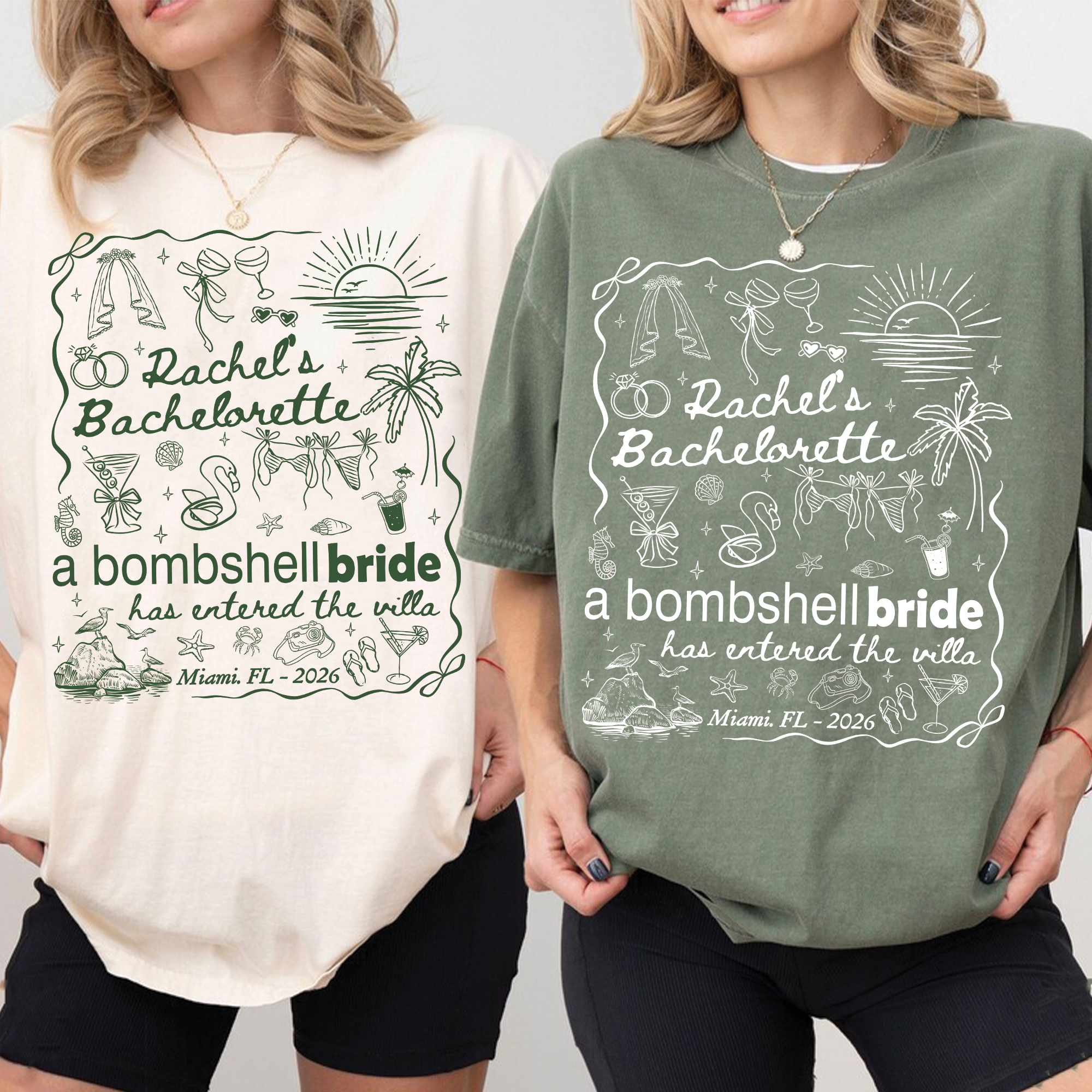 A Bombshell Bride Has Entered The Villa Bachelorette Shirt A Bombshell Bride Has Entered The Villa Bachelorette Shirt - Image 5