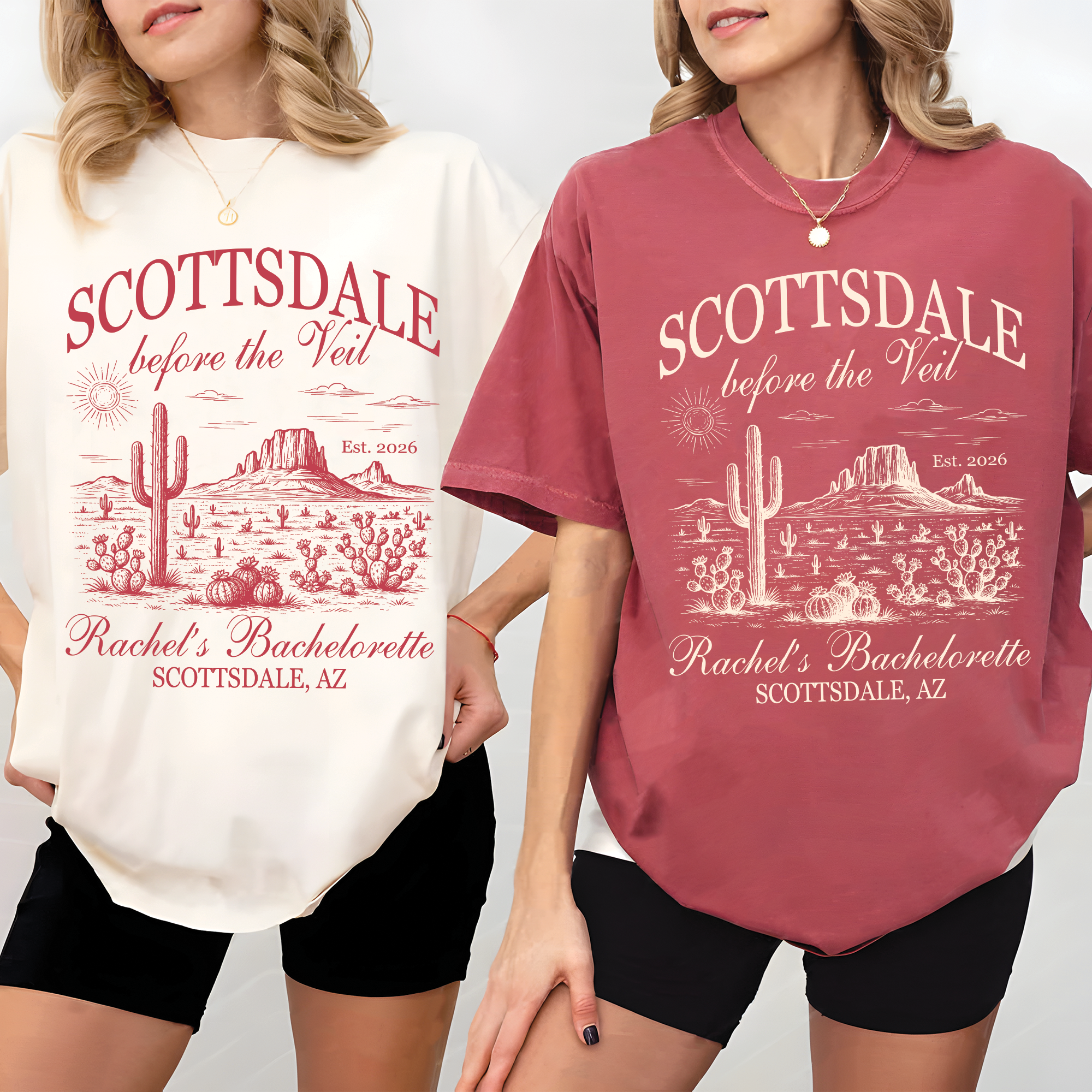 Scottsdale Before the Veil Bachelorette Shirt Scottsdale Before the Veil Bachelorette Shirt - Image 5