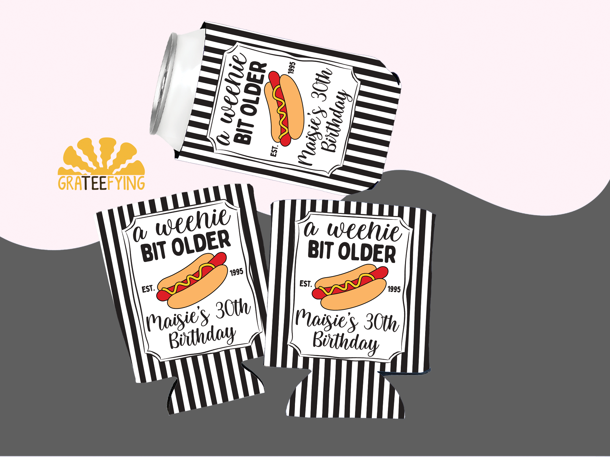 A Weenie Bit Older Birthday Can Cooler A Weenie Bit Older Birthday Can Cooler - Image 6