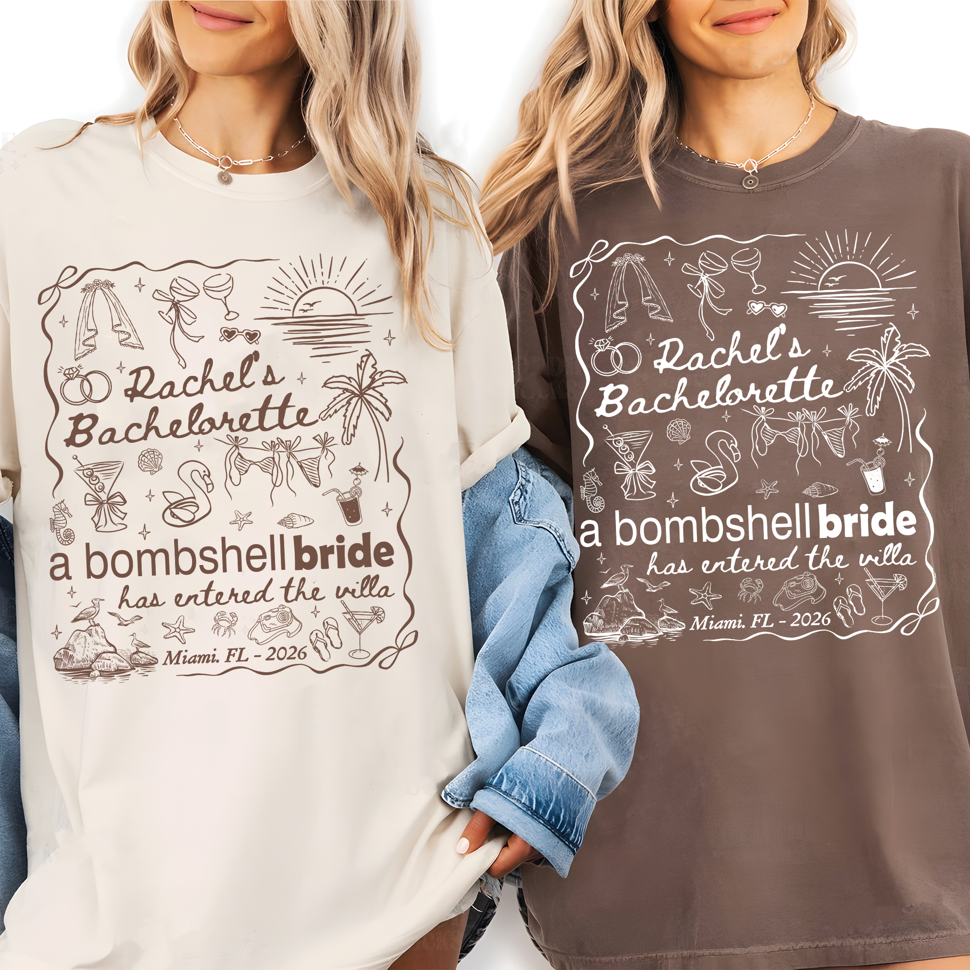 A Bombshell Bride Has Entered The Villa Bachelorette Shirt A Bombshell Bride Has Entered The Villa Bachelorette Shirt - Image 6
