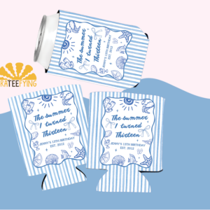 The Summer I Turned Thirteen Birthday Can Cooler