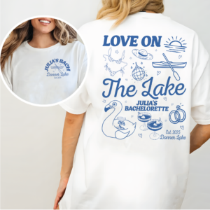 Personalized Bachelorette Party Shirt, Love On The Lake Shirt