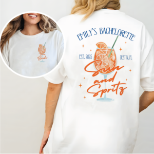 Sun And Spritz Bachelorette Party Shirt, Bride To Be Shirt